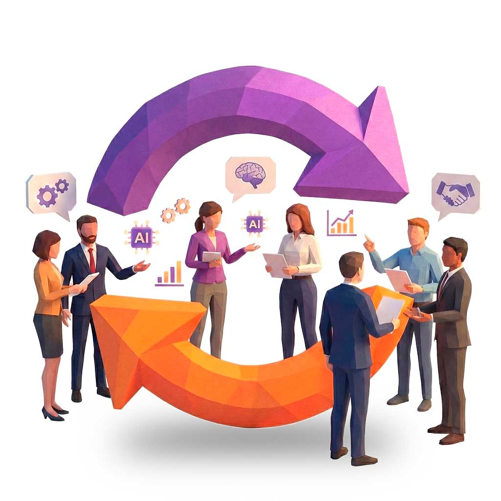 Images illustrant les Cycles de l'IA